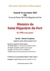Histoire de Saint Hippolyte